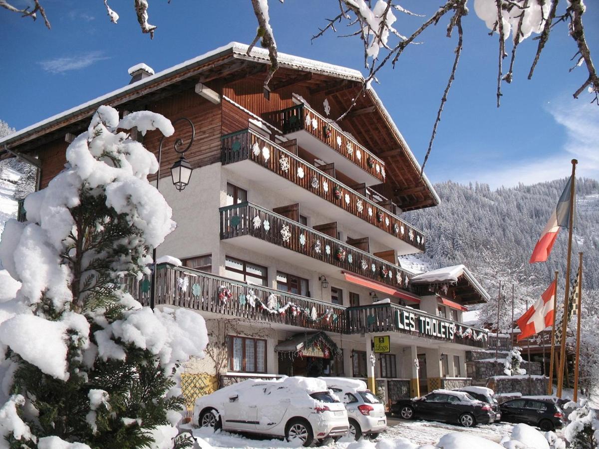 Hotel Les Triolets Châtel Exterior photo