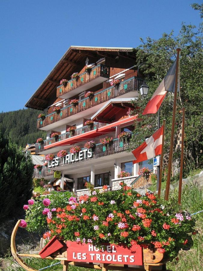 Hotel Les Triolets Châtel Exterior photo